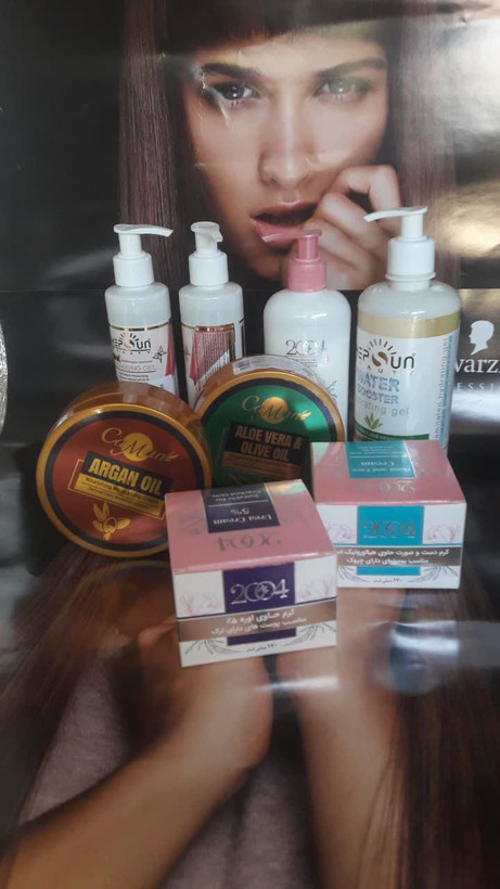 ژل آبرسان ،کرم مرطوب کننده ،ژل بهداشتی، و...